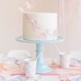 "Flutter 9 oz Cups - Pack of 8" - Party Cups in multicolor by Jollity and Co