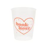 "Book Club "Book Lover" Flex Cups - Set of 8" - Party Cups in multicolor by Jollity and Co