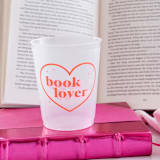 "Book Club "Book Lover" Flex Cups - Set of 8" - Party Cups in multicolor by Jollity and Co