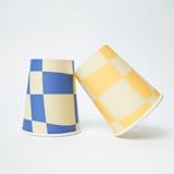 "Little Chef Checkered Cups (x12)" - Party Cups in multicolor by POP Party Supplies