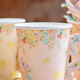 "Tea Party Cups & Saucers Set" - Party Cups in multicolor by MA FÊTE