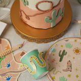 "Western Snake Cups (x12)" - Party Cups in multicolor by POP Party Supplies