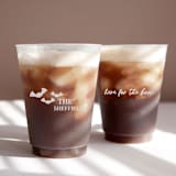 "Personalized Here For The Boos Plastic Cup, set of 50" - Party Cups in clear by ForYourParty