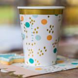 "Fun Fair Cups, Polka Dots - Pack of 8" - Party Cups in multicolorassorted-colors by MA FÊTE