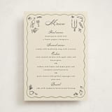 "Formal scallop" - Party Menus in Palm by Creo Study - Front