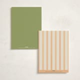 "Formal scallop" - Party Menus in Palm by Creo Study - Back of Card Options