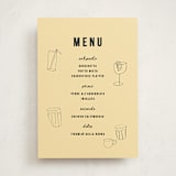 "Aperol" - Party Menus in Crema by Claire - Front