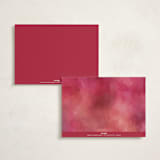 "Lush" - Party Menus in Magenta by Susan Moyal - Back of Card Options