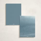 "At Dusk" - Party Menus in Sunset by Sumak Studio - Back of Card Options