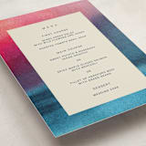 "At Dusk" - Party Menus in Sunset by Sumak Studio - Detail