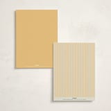 "Bocce" - Party Menus in Melon by Megan Davis - Back of Card Options