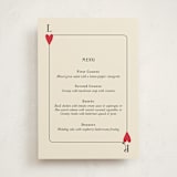 "Red Hearts" - Party Menus in Champagne by Helena Vitto - Front