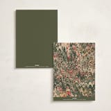 "Book" - Party Menus in Festive by Claire - Back of Card Options