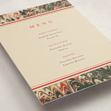 "Book" - Party Menus in Festive by Claire - Detail