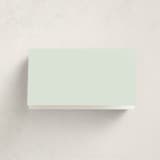 "Just Because" - Party Place Cards in Teal by Jennifer Lew - Folded Back of Card