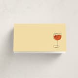 "Aperol" - Party Place Cards in Crema by Claire - Blank Front