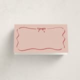 "Cherry Birthday" - Party Place Cards in Cherry by Helena Vitto - Blank Front
