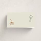 "Autumn Party" - Party Place Cards in Vintage by Kelly Watkins - Blank Front