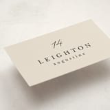 "Scripted Names" - Party Place Cards in Ecru by Hooray Creative - Detail