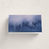 "At Dusk" - Party Place Cards in Sunset by Sumak Studio - Folded Back of Card