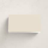 "In Love" - Party Place Cards in Linen by Vanessa Doyle - Folded Back of Card