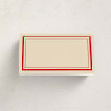 "Book" - Party Place Cards in Festive by Claire - Blank Front