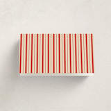 "Book" - Party Place Cards in Festive by Claire - Folded Back of Card
