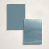 "At Dusk" - Party Table Numbers in Sunset by Sumak Studio - Back of Card Options