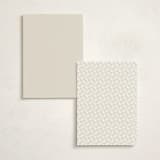 "In Love" - Party Table Numbers in Linen by Vanessa Doyle - Back of Card Options