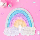 "Over the Rainbow  Mini Puzzle" - Puzzles in multicolorassorted-colors by Jollity and Co
