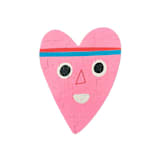 "Heartbeat Gang  Mini Puzzle" - Puzzles in pink by Jollity and Co