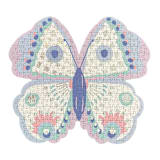 "Flutter Puzzle" - Puzzles in purple by Jollity and Co