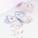 "Flutter Puzzle" - Puzzles in purple by Jollity and Co