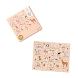 "Bow Wow "Breeds" Mini Puzzle" - Puzzles in beige by Jollity and Co