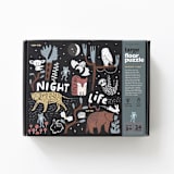 "Wee Gallery Night Life Floor Puzzle" - Puzzles in multicolor by Wee Gallery