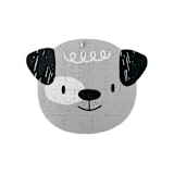 "Bow Wow "Puppy" Mini Puzzle" - Puzzles in beige by Jollity and Co