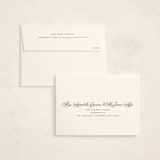 "Dancing Script" - Quinceanera Invitations in Mulberry by Jill Means - FREE Recipient Addressing