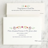 "Fiesta Floral" - Quinceanera Invitations in Navy by Laura Hankins - FREE Recipient Addressing