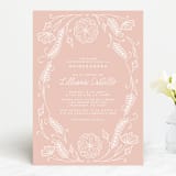 "Vintage Quinceanera" - Quinceanera Invitations in Rose by Kristin Sosa - Front