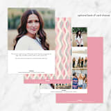 "party streamers" - Quinceanera Invitations in Peony by Baumbirdy - Back of Card Options