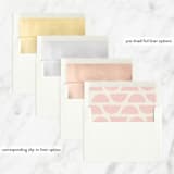 "party streamers" - Quinceanera Invitations in Peony by Baumbirdy - Envelope Liner Options