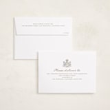 "Regency frame" - Quinceanera Invitations in Denim by Creo Study - FREE Recipient Addressing