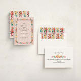 "Blooming Tiara" - Quinceanera Invitations in Peony by Elly - Assembled