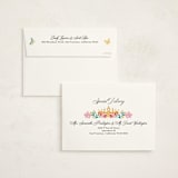 "Blooming Tiara" - Quinceanera Invitations in Peony by Elly - FREE Recipient Addressing
