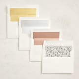 "QuinceañeraParty" - Quinceanera Invitations in Sand by samovilka - Envelope Liner Options