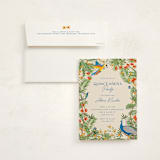"Tropical Party" - Quinceanera Invitations in Champagne by Sherley Ferreira - Invitation with Envelope