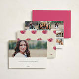 "Lotus" - Quinceanera Invitations in Petal by Gwen Bedat - Back of Card Options