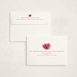"Lotus" - Quinceanera Invitations in Petal by Gwen Bedat - FREE Recipient Addressing
