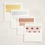 "Lotus" - Quinceanera Invitations in Petal by Gwen Bedat - Envelope Liner Options