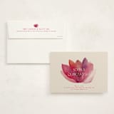 "Lotus" - Quinceanera Invitations in Petal by Gwen Bedat - Invitation with Envelope
